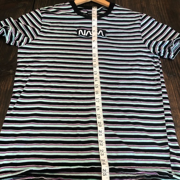 Graphic NASA Striped T-Shirt - Picture 5 of 7